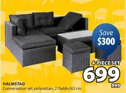 JYSK HALMSTAD Conversation set offer