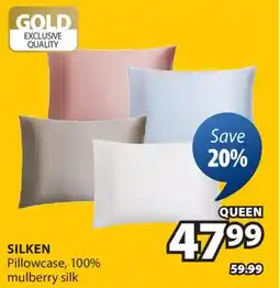 JYSK SILKEN Pillowcase offer