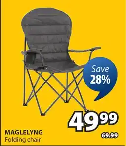JYSK MAGLELYNG Folding chair offer