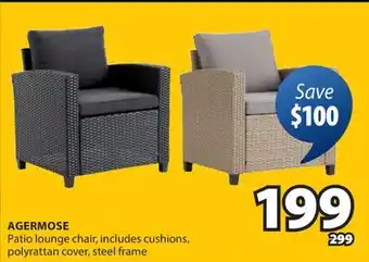 JYSK AGERMOSE Patio lounge chair offer