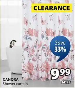 JYSK CANORA Shower curtain offer