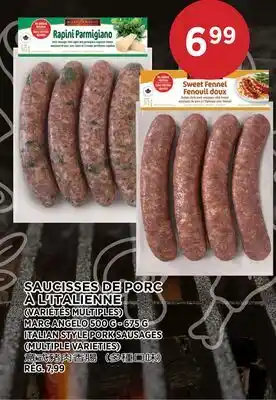 Kim Phat MARC ANGELO ITALIAN STYLE PORK SAUSAGES offer