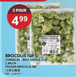 Kim Phat BEST CHOICE FROZEN BROCOLIS IQF offer