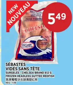 Kim Phat CHELSEA BRAND FROZEN HEADLESS GUTTED REDFISH offer