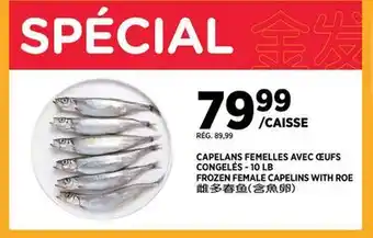 Kim Phat FROZEN FEMALE CAPELINS WITH ROE offer