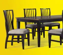 Leon's Greyridge Farm 7-Piece Extendable Dining Set - Black offer