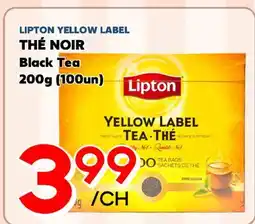 Marche Salaberry LIPTON YELLOW LABEL THÉ NOIR offer