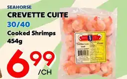 Marche Salaberry SEAHORSE CREVETTE CUITE 30/40 offer