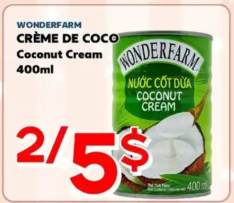 Marche Salaberry WONDERFARM CRÈME DE COCO offer
