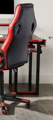 The Brick Phoenix 26.7 Ergonomic Gaming Chair with Lumbar Cushion - Black & Red offer