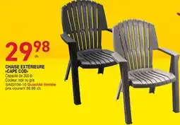 Matério CHAISE EXTÉRIEURE CAPE COD offer