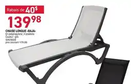 Matério CHAISE LONGUE BAJA offer