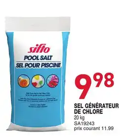 Matério SEL GÉNÉRATEUR DE CHLORE SIFLO offer