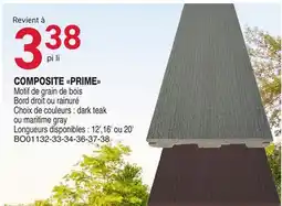 Matério COMPOSITE PRIME offer