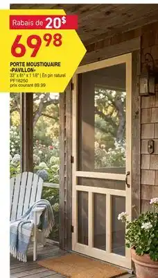 Matério PORTE MOUSTIQUAIRE PAVILLON offer