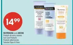 Pharmaprix NEUTROGENA or AVEENO Sun Care Products offer
