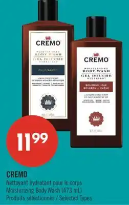 Pharmaprix CREMO Moisturizing Body Wash offer