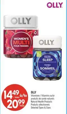 Pharmaprix OLLY Vitamins or Natural Health Products offer