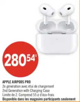 Pharmaprix APPLE AIRPODS PRO offer