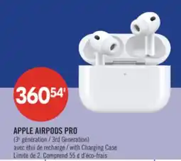 Pharmaprix APPLE AIRPODS PRO (3rd Generation) with Charging Case offer