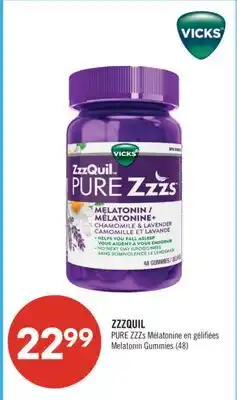Pharmaprix ZZZQUIL PURE ZZZs Melatonin Gummies offer