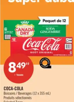 Pharmaprix COCA-COLA Beverages offer