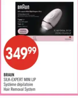 Pharmaprix BRAUN SILK-EXPERT MINI LIP Hair Removal System offer