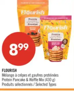 Pharmaprix FLOURISH Protein Pancake & Waffle Mix offer