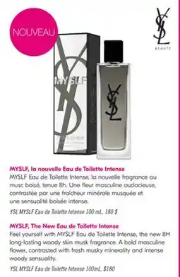 Pharmaprix YSL MYSLF Eau de Toilette Intense offer