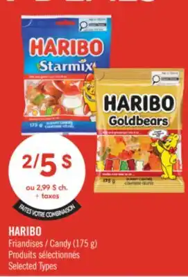 Pharmaprix HARIBO Candy offer