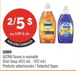Pharmaprix DAWN Dish Soap offer