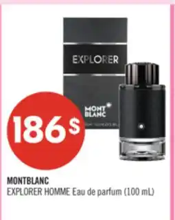 Pharmaprix MONTBLANC EXPLORER HOMME Eau de parfum offer