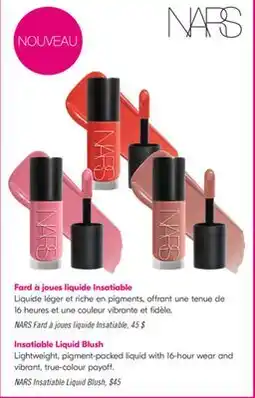 Pharmaprix NARS Insatiable Liquid Blush offer