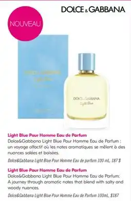Pharmaprix Dolce&Gabbana Light Blue Pour Homme Eau de Parfum offer
