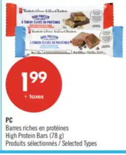 Pharmaprix PC High Protein Bars (78 g) offer