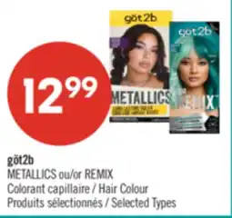 Pharmaprix METALLICS or REMIX Hair Colour offer