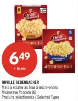 Pharmaprix ORVILLE REDENBACHER Microwave Popcorn offer