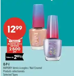 Pharmaprix O·P·I RAPIDRY Nail Enamel offer