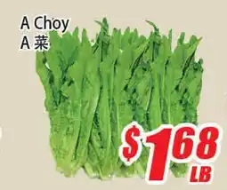 WinCo Food Mart A Choy offer