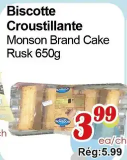Marche C&T Monson Brand Cake offer