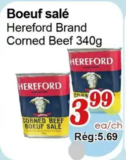 Marche C&T Boeuf salé Hereford Brand offer
