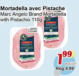 Marche C&T Marc Angelo Brand Mortadella with Pistachio offer