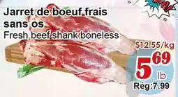 Marche C&T Jarret de bœuf frais sans os offer