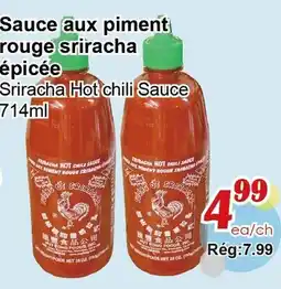 Marche C&T Sauce aux piment rouge sriracha épicée offer