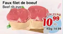 Marche C&T Faux filet de boeuf offer