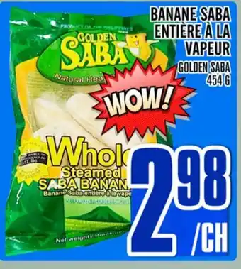 Marché Lian Tai BANANE SABA ENTIERE À LA VAPEUR offer