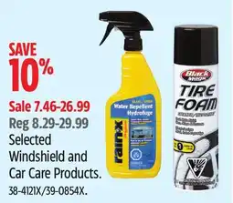 Canadian Tire Selected Rain-X Windshield and Car Care Products offer