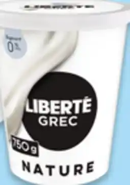 Walmart Liberté Greek yogurt tubs offer