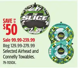 Canadian Tire Selected Airhead and Connelly Towables offer
