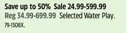 Canadian Tire Selected Water Play offer